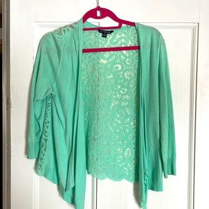 American Eagle mint green sweater